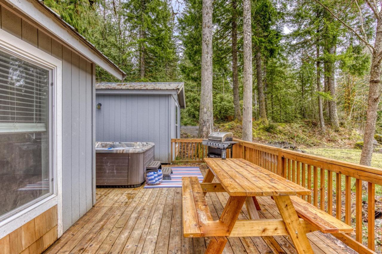 Riverbend Cabin 3 Rhododendron Exterior foto